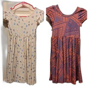 Two Dot Dot Smile Size 7 Girls Cap Sleeve Dresses (Bundle)